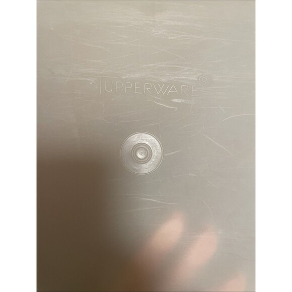 Tupperware TupperCraft Sewing Kit Craft Tackle 4pc Organizer Box Orange - Picture 6 of 6